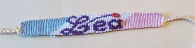 Bracelet inscription