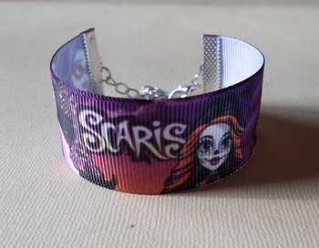 Bracelet ruban monster high 1
