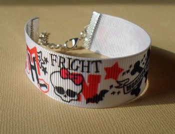 Bracelet ruban monster high 2