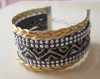 Bracelet manchettes Or